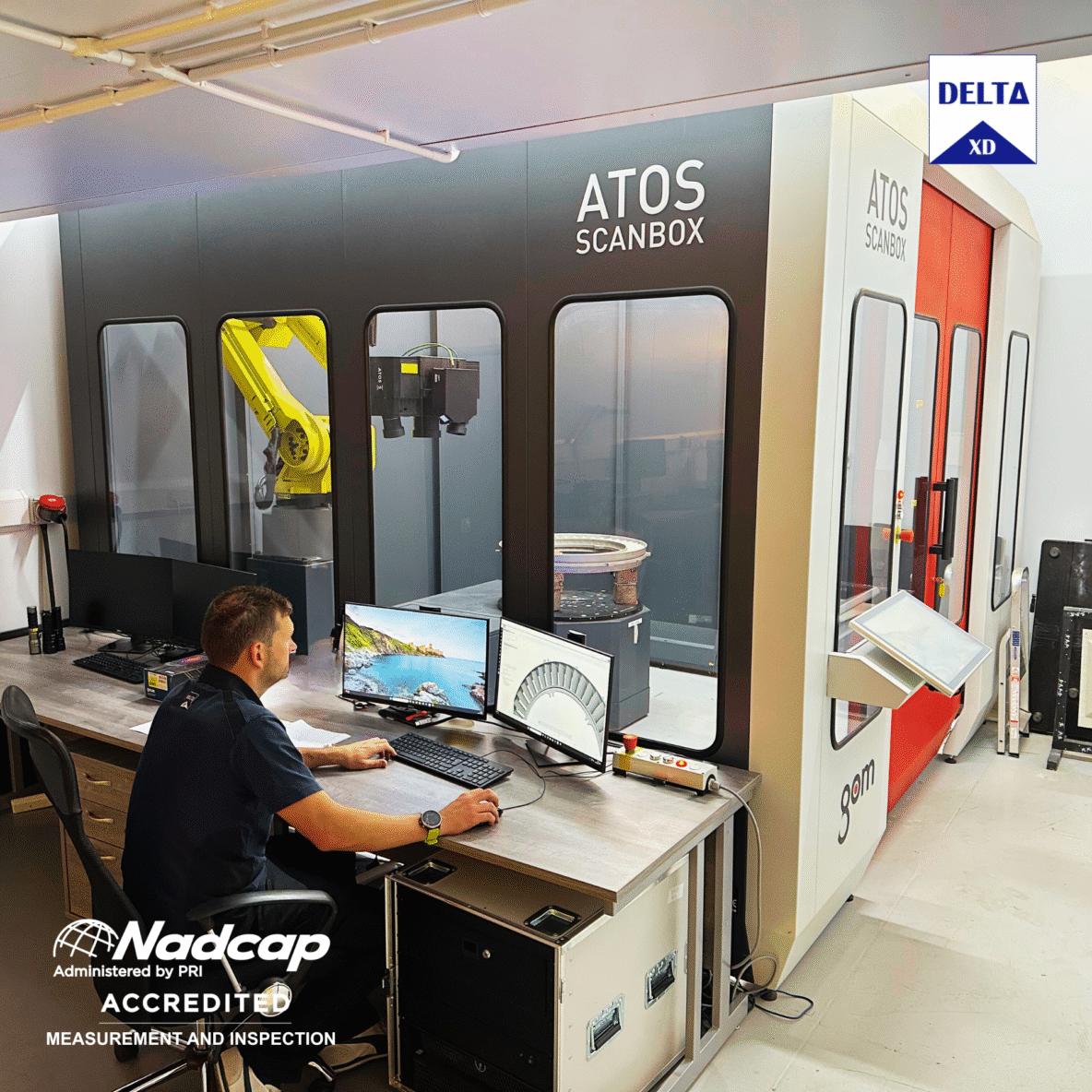 Nadcap AC7130/4 Accredited 3D Scanning Services - Delta XD