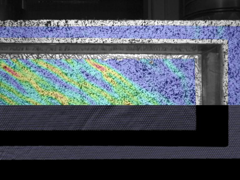 24-megapixel optical deformation result with a finer evaluation mesh